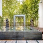 Small Pool Garden by Royal Granite Studio